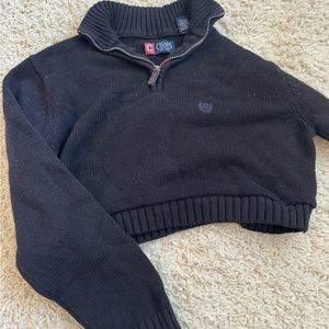 Urban Outfitters One-of-a-Kind Reworked Vintage Collection: Chaps Zip Up Sweater